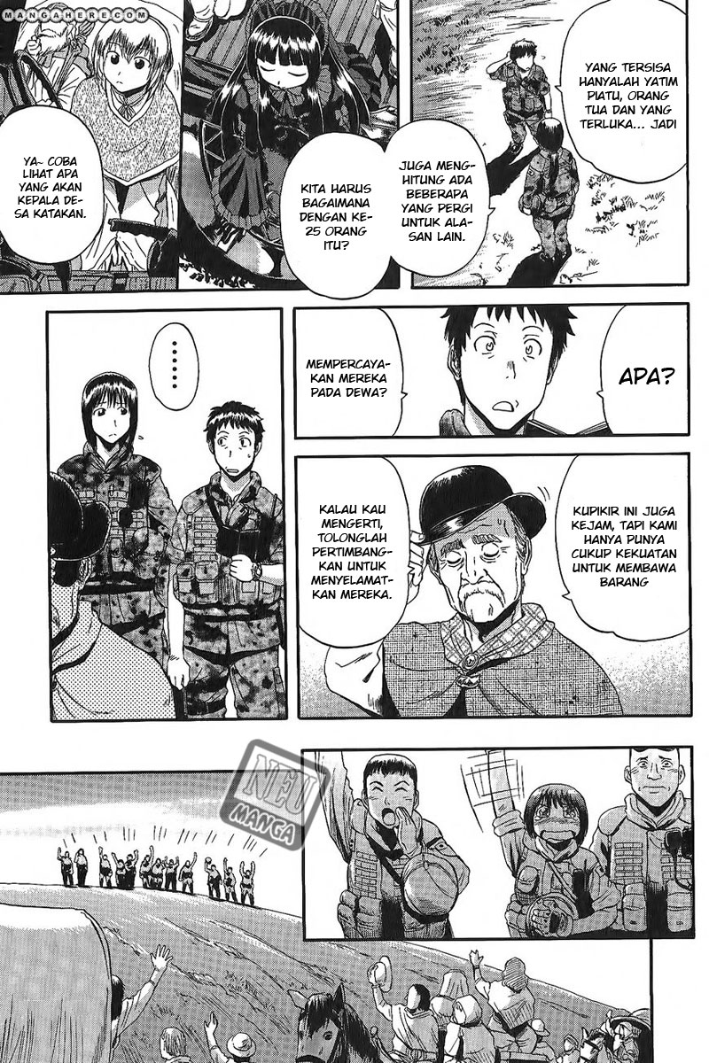 Gate – Jietai Kare no Chi nite Kaku Tatakeri Chapter 6 - halaman 22