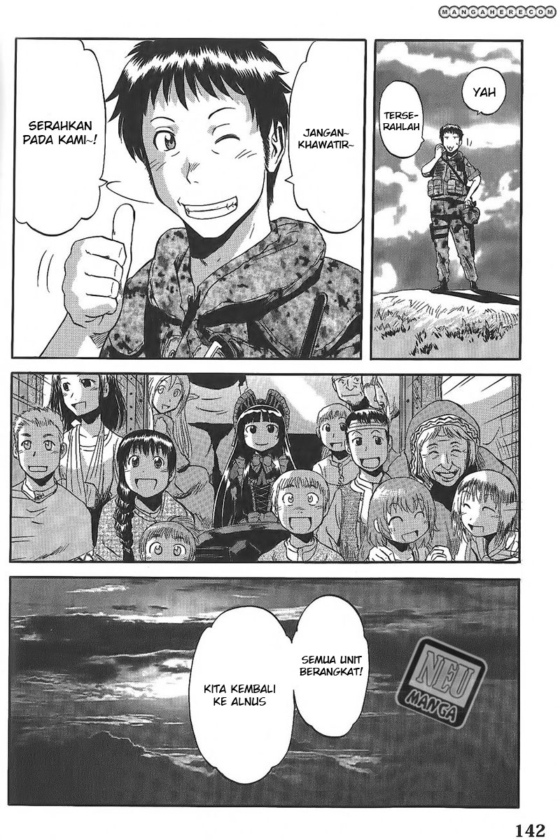 Gate – Jietai Kare no Chi nite Kaku Tatakeri Chapter 6 - halaman 25