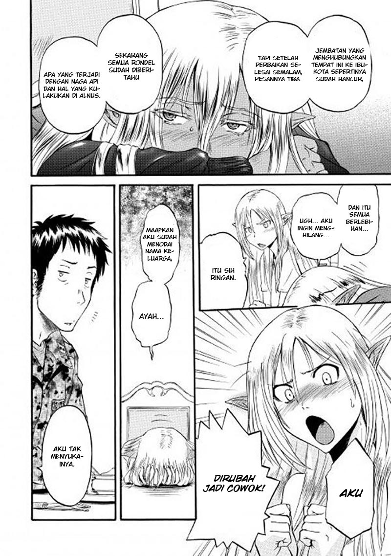 Gate – Jietai Kare no Chi nite Kaku Tatakeri Chapter 61 - halaman 12