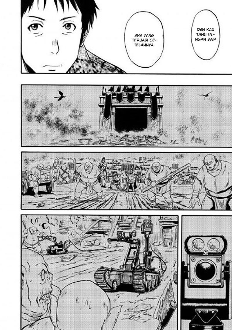 Gate – Jietai Kare no Chi nite Kaku Tatakeri Chapter 61 - halaman 17