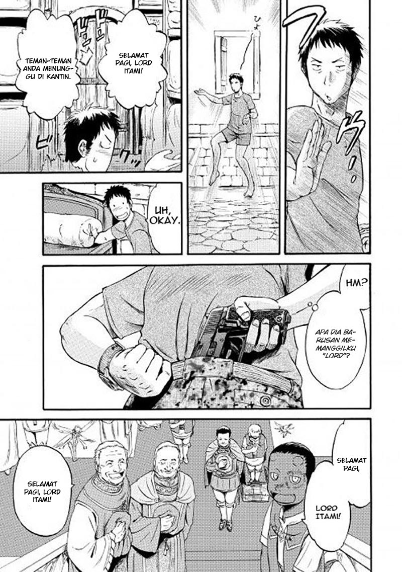 Gate – Jietai Kare no Chi nite Kaku Tatakeri Chapter 61 - halaman 7