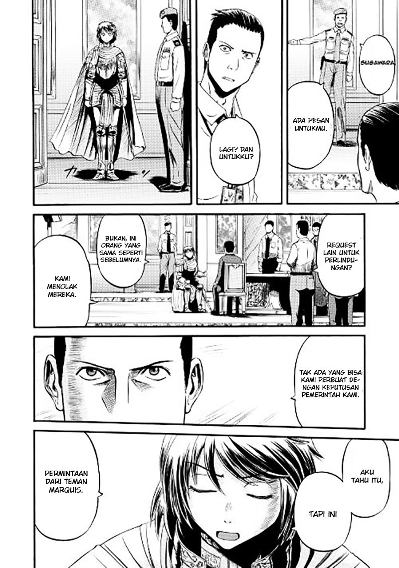 Gate – Jietai Kare no Chi nite Kaku Tatakeri Chapter 63.2 - halaman 11