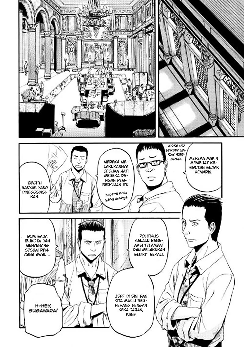 Gate – Jietai Kare no Chi nite Kaku Tatakeri Chapter 63.2 - halaman 9