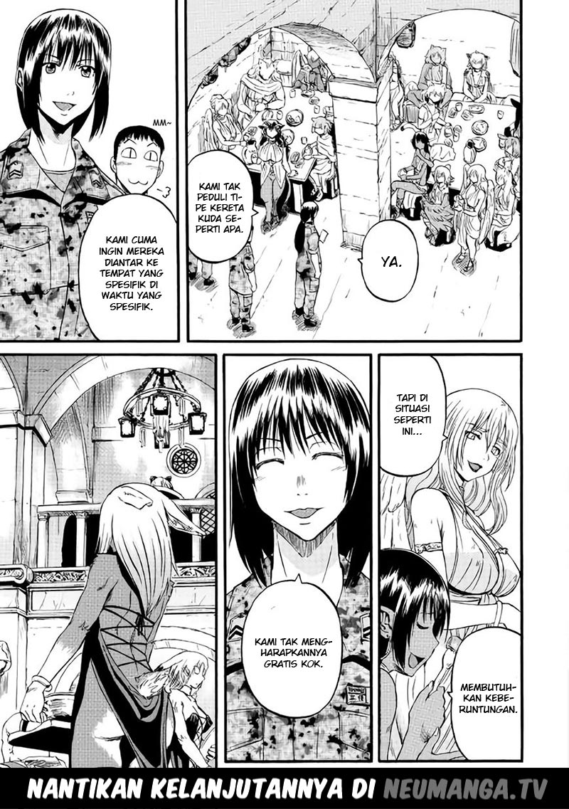 Gate – Jietai Kare no Chi nite Kaku Tatakeri Chapter 66.1 - halaman 21