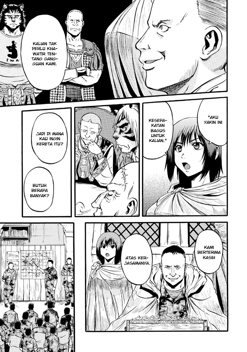 Gate – Jietai Kare no Chi nite Kaku Tatakeri Chapter 66.2 - halaman 3