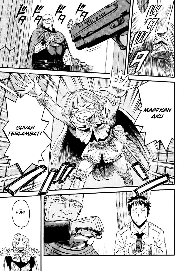 Gate – Jietai Kare no Chi nite Kaku Tatakeri Chapter 67.1 - halaman 16
