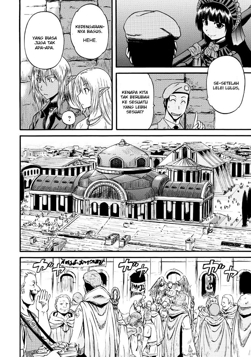 Gate – Jietai Kare no Chi nite Kaku Tatakeri Chapter 67.2 - halaman 14