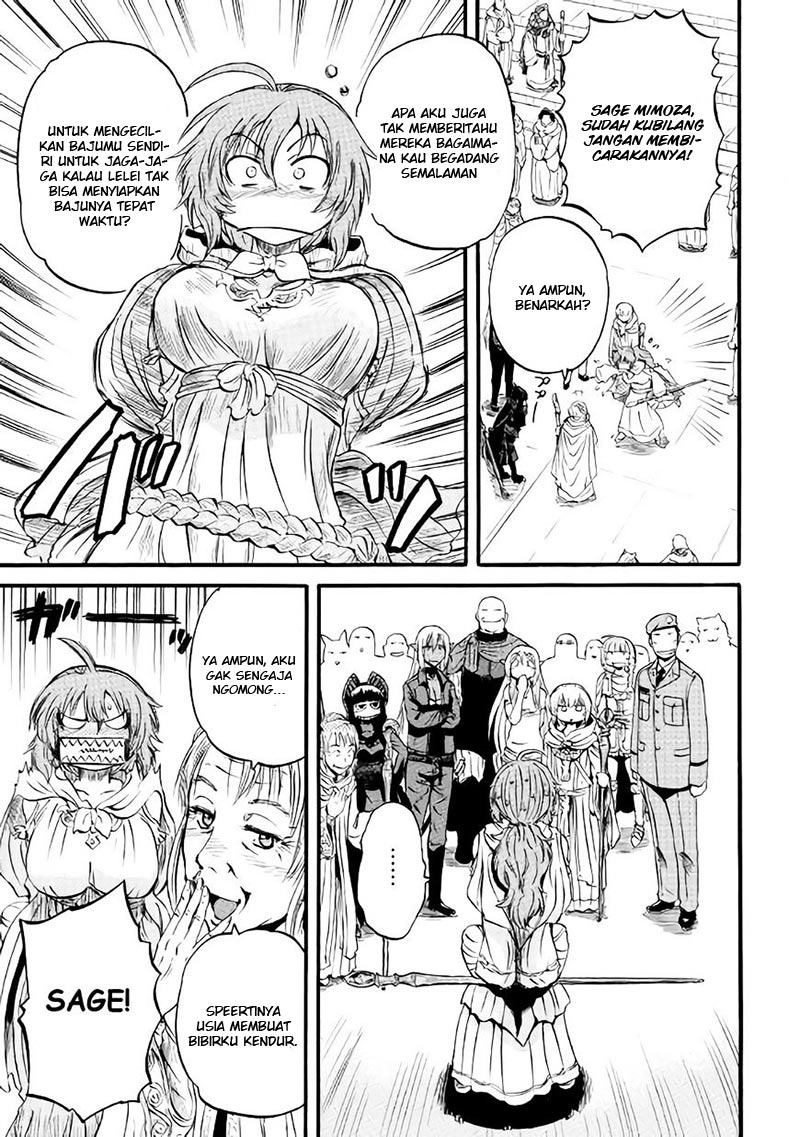 Gate – Jietai Kare no Chi nite Kaku Tatakeri Chapter 67.2 - halaman 17