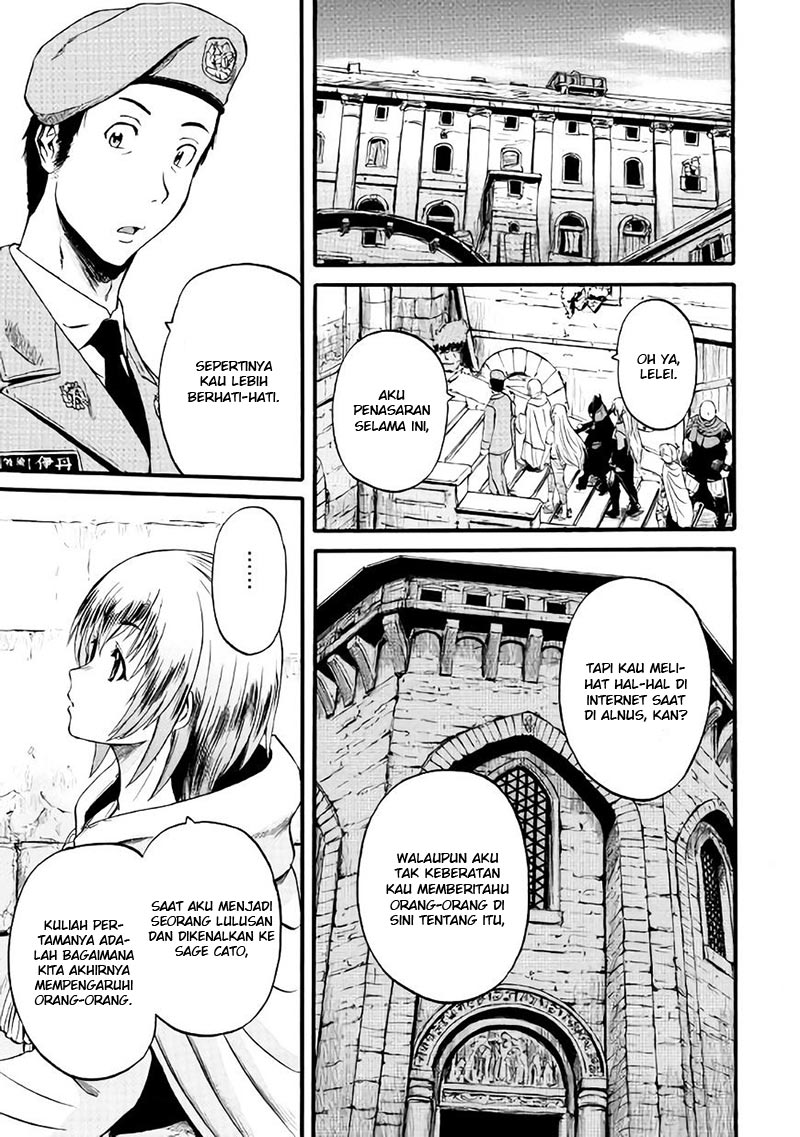 Gate – Jietai Kare no Chi nite Kaku Tatakeri Chapter 67.2 - halaman 3