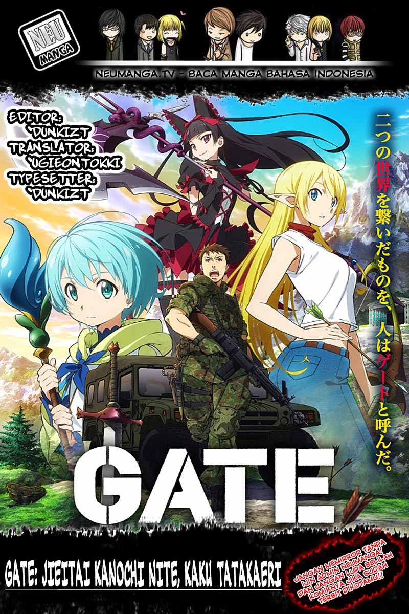Gate – Jietai Kare no Chi nite Kaku Tatakeri Chapter 68 - halaman 1