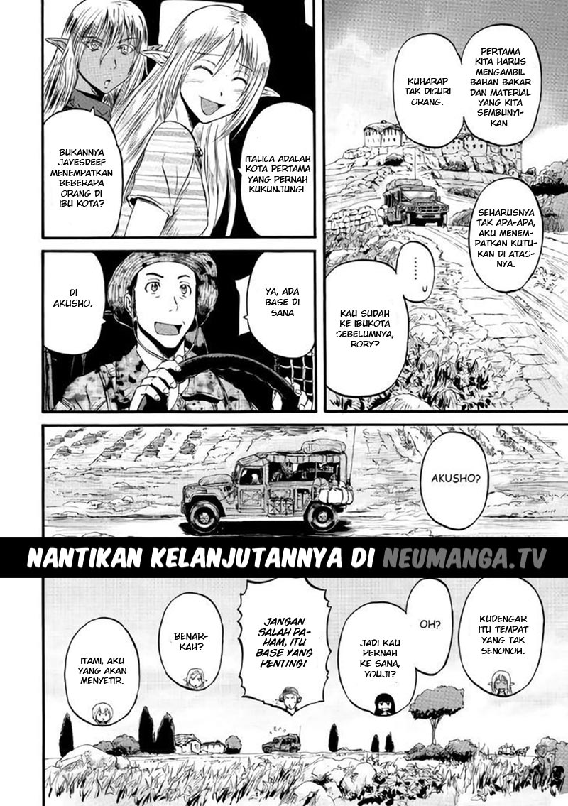 Gate – Jietai Kare no Chi nite Kaku Tatakeri Chapter 69 - halaman 33