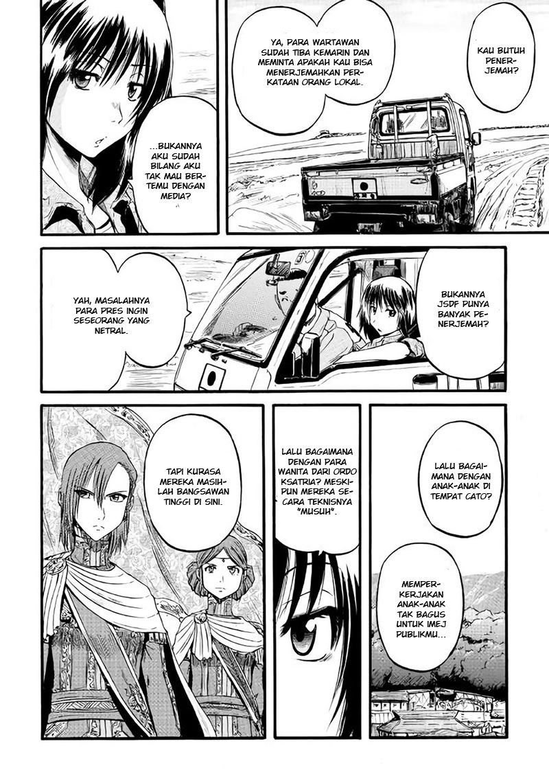 Gate – Jietai Kare no Chi nite Kaku Tatakeri Chapter 70 - halaman 10