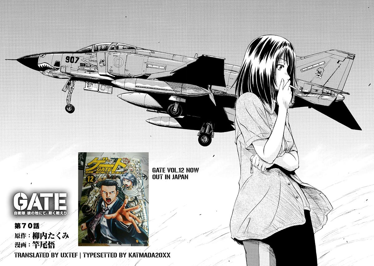 Gate – Jietai Kare no Chi nite Kaku Tatakeri Chapter 70 - halaman 3