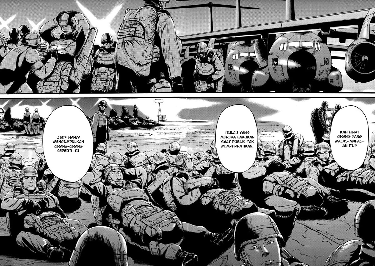 Gate – Jietai Kare no Chi nite Kaku Tatakeri Chapter 71 - halaman 21
