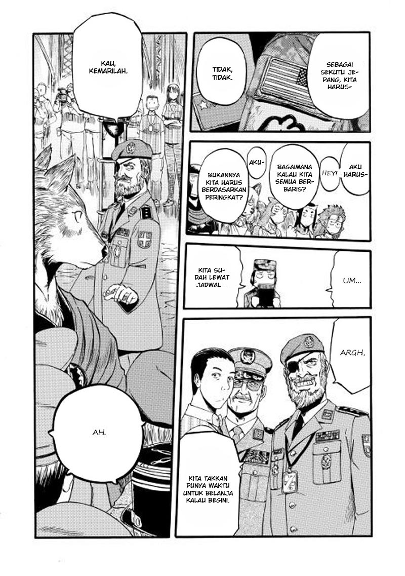 Gate – Jietai Kare no Chi nite Kaku Tatakeri Chapter 72 - halaman 17