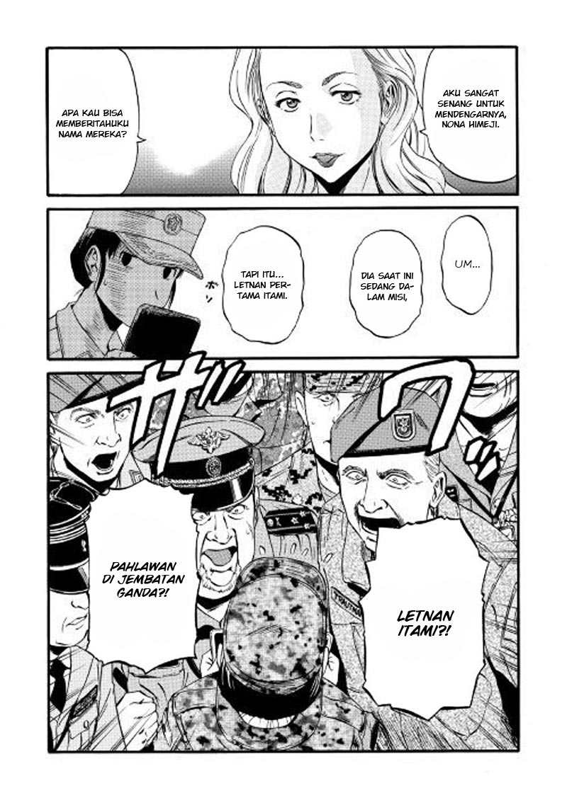 Gate – Jietai Kare no Chi nite Kaku Tatakeri Chapter 72 - halaman 6
