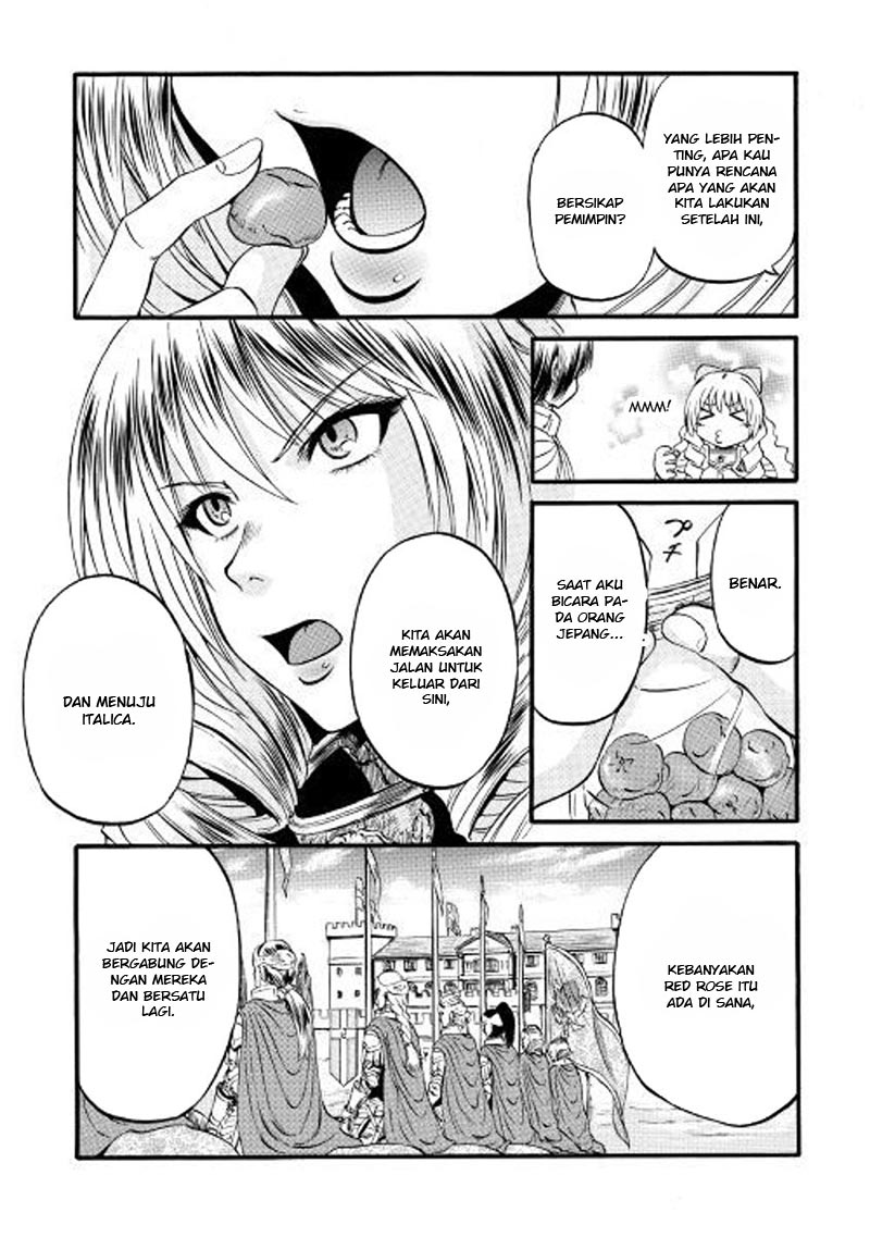 Gate – Jietai Kare no Chi nite Kaku Tatakeri Chapter 73 - halaman 14