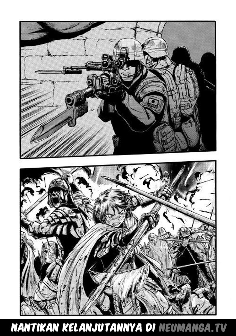 Gate – Jietai Kare no Chi nite Kaku Tatakeri Chapter 73 - halaman 35