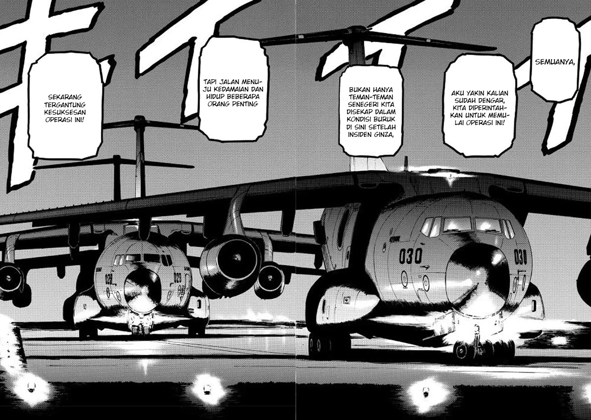 Gate – Jietai Kare no Chi nite Kaku Tatakeri Chapter 75 - halaman 3
