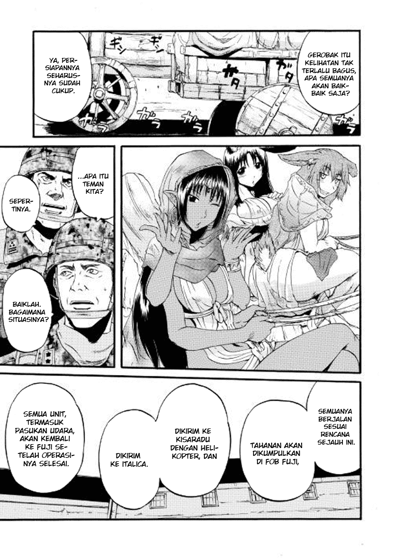Gate – Jietai Kare no Chi nite Kaku Tatakeri Chapter 77 - halaman 17