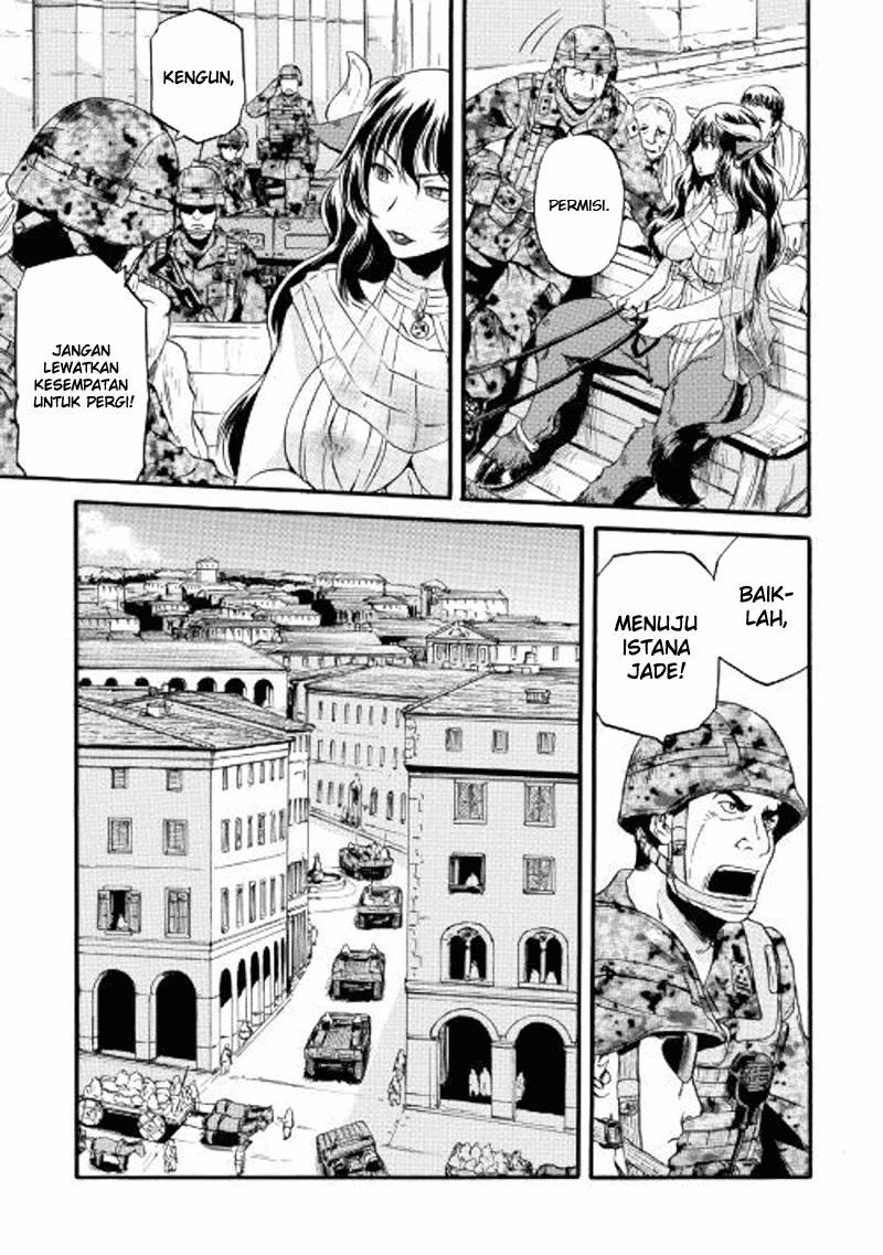 Gate – Jietai Kare no Chi nite Kaku Tatakeri Chapter 77 - halaman 19