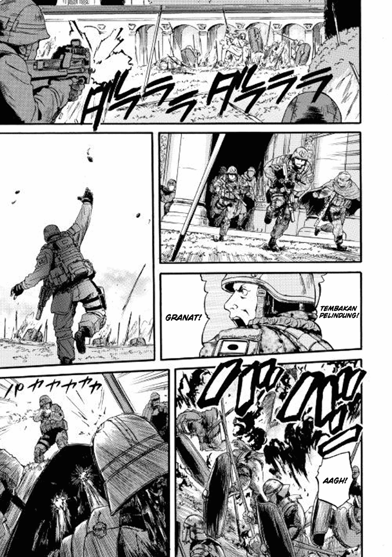 Gate – Jietai Kare no Chi nite Kaku Tatakeri Chapter 77 - halaman 28