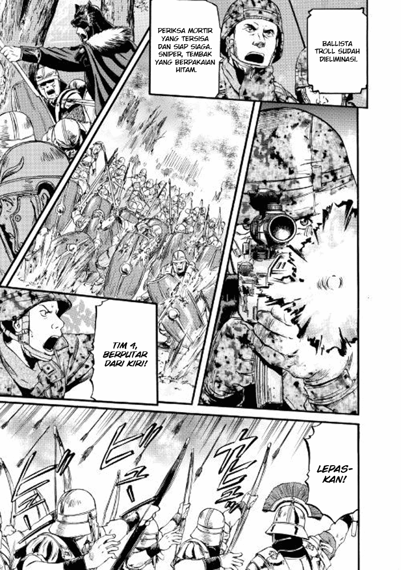 Gate – Jietai Kare no Chi nite Kaku Tatakeri Chapter 77 - halaman 30