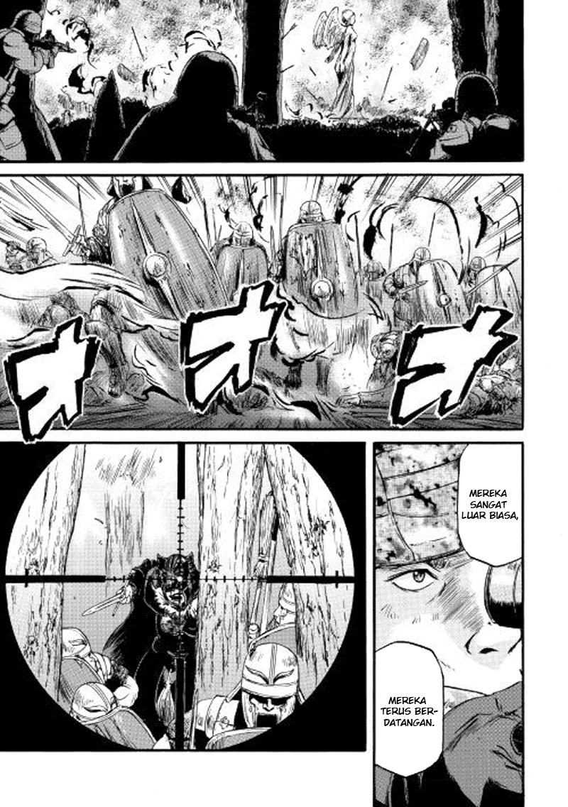 Gate – Jietai Kare no Chi nite Kaku Tatakeri Chapter 77 - halaman 34