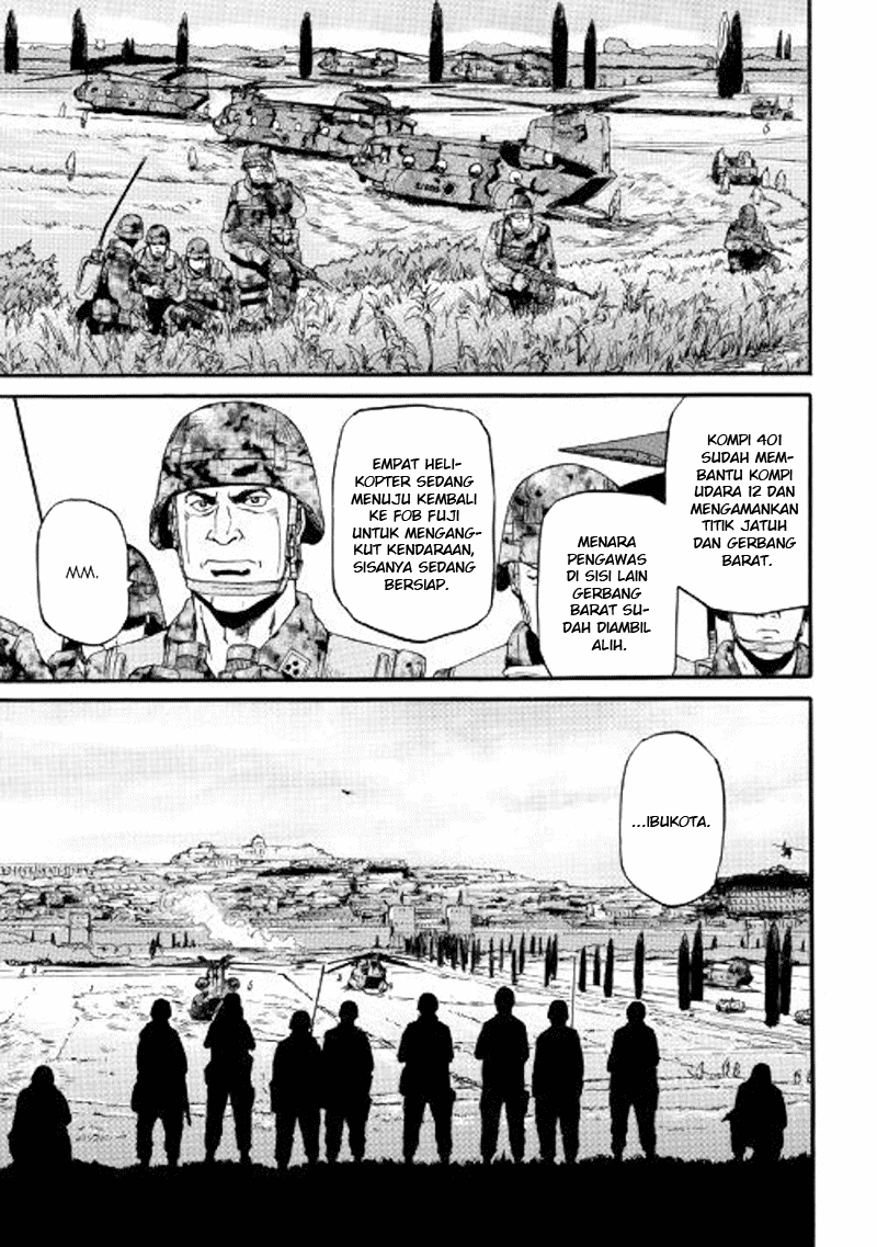 Gate – Jietai Kare no Chi nite Kaku Tatakeri Chapter 77 - halaman 8