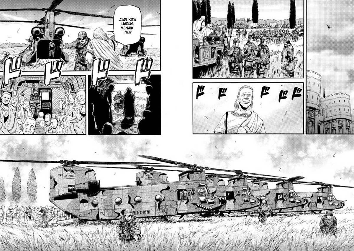 Gate – Jietai Kare no Chi nite Kaku Tatakeri Chapter 79 - halaman 16
