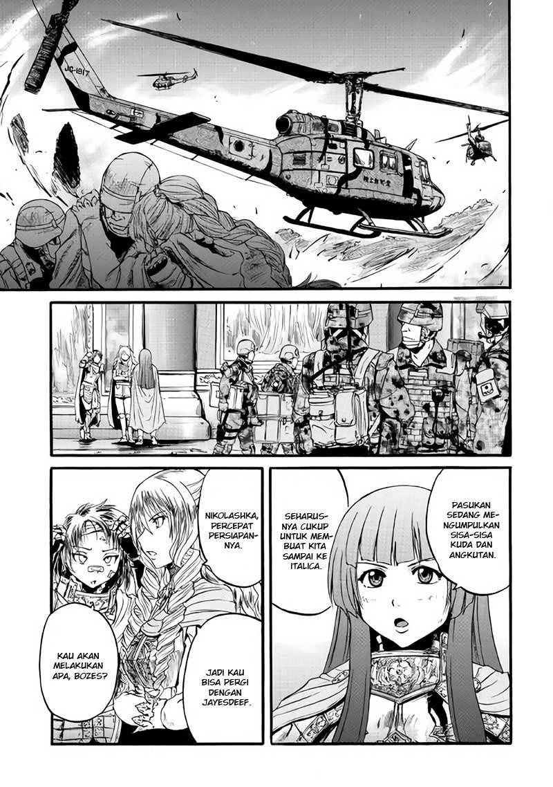 Gate – Jietai Kare no Chi nite Kaku Tatakeri Chapter 79 - halaman 7