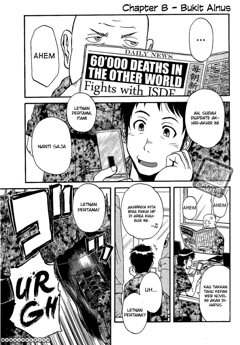 Gate – Jietai Kare no Chi nite Kaku Tatakeri Chapter 8 - halaman 2