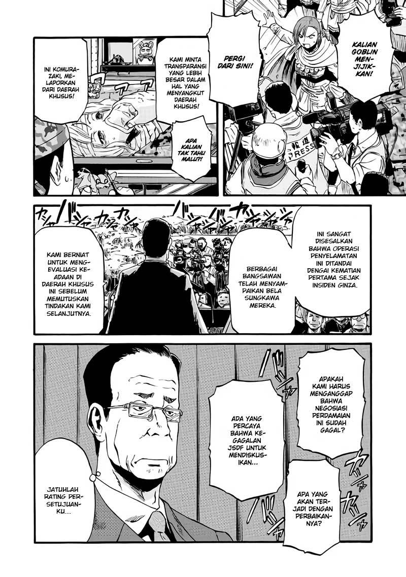 Gate – Jietai Kare no Chi nite Kaku Tatakeri Chapter 81 - halaman 10