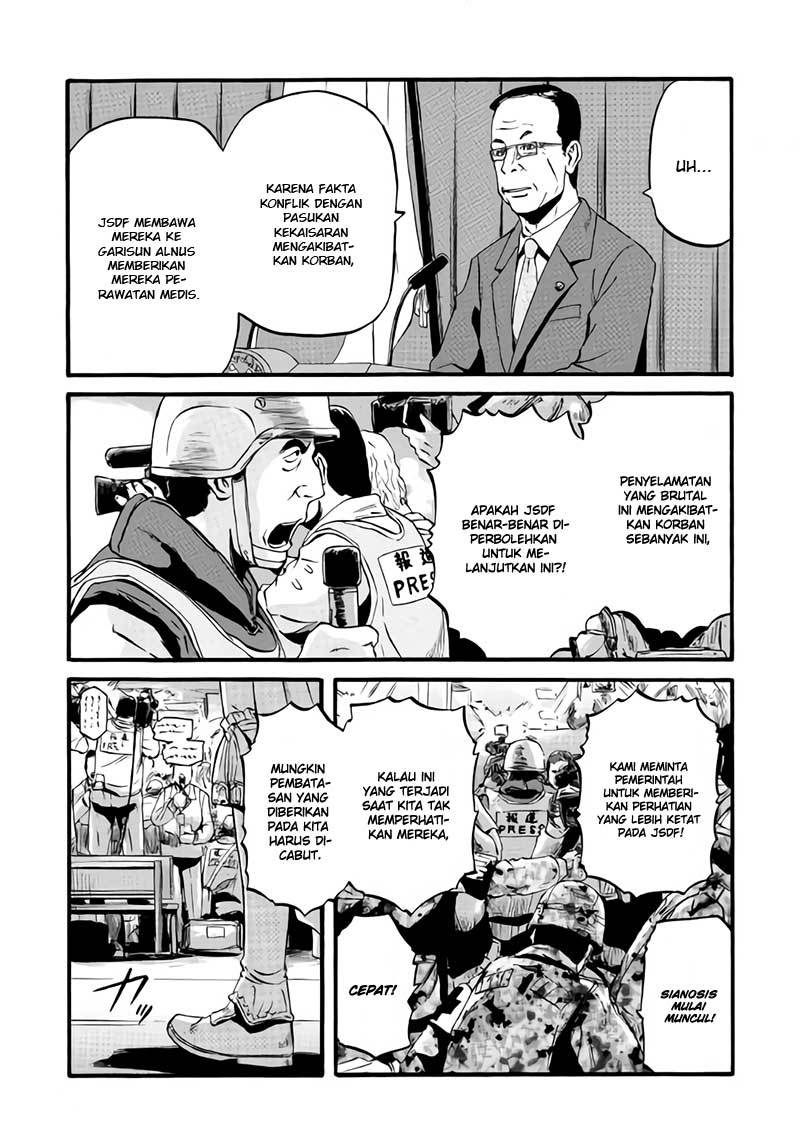 Gate – Jietai Kare no Chi nite Kaku Tatakeri Chapter 81 - halaman 8