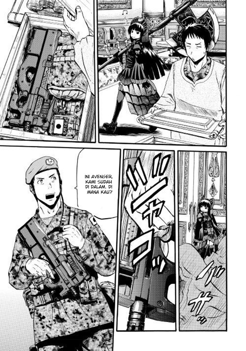 Gate – Jietai Kare no Chi nite Kaku Tatakeri Chapter 84 - halaman 9