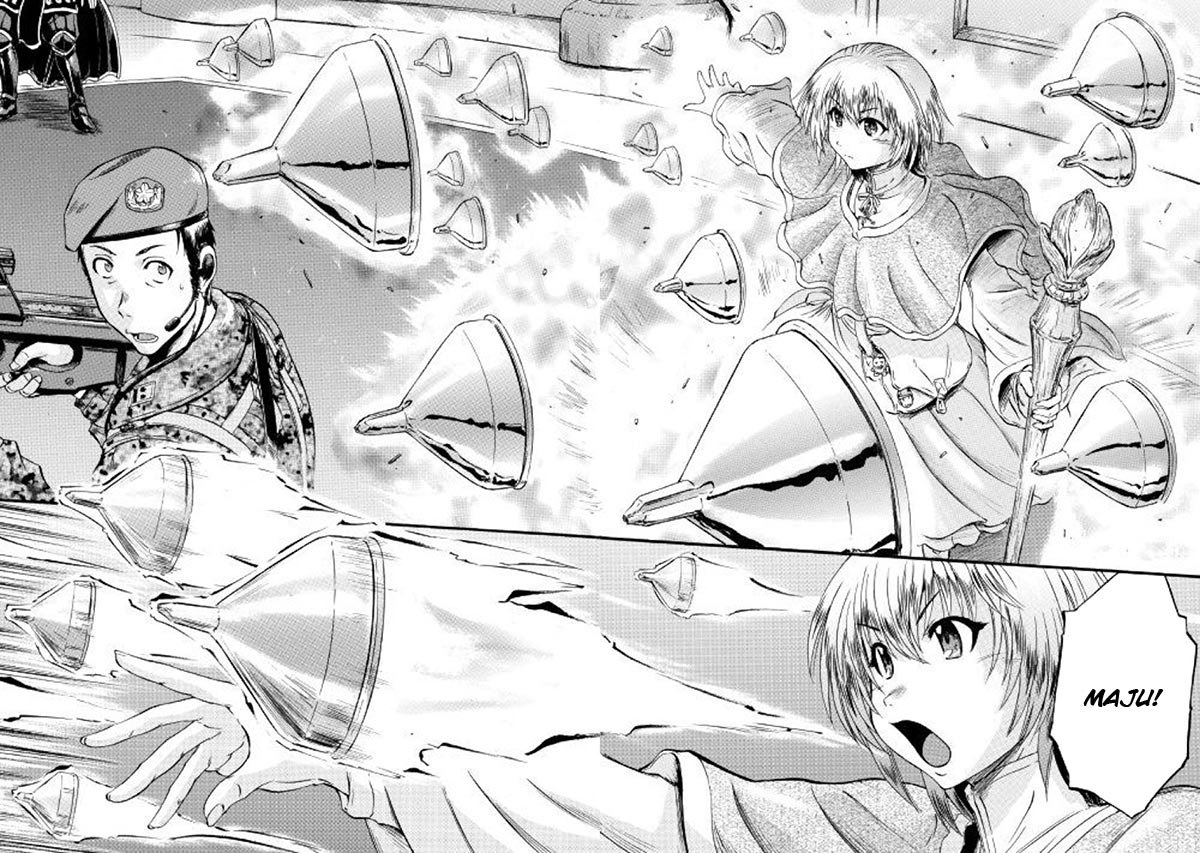 Gate – Jietai Kare no Chi nite Kaku Tatakeri Chapter 85 - halaman 16