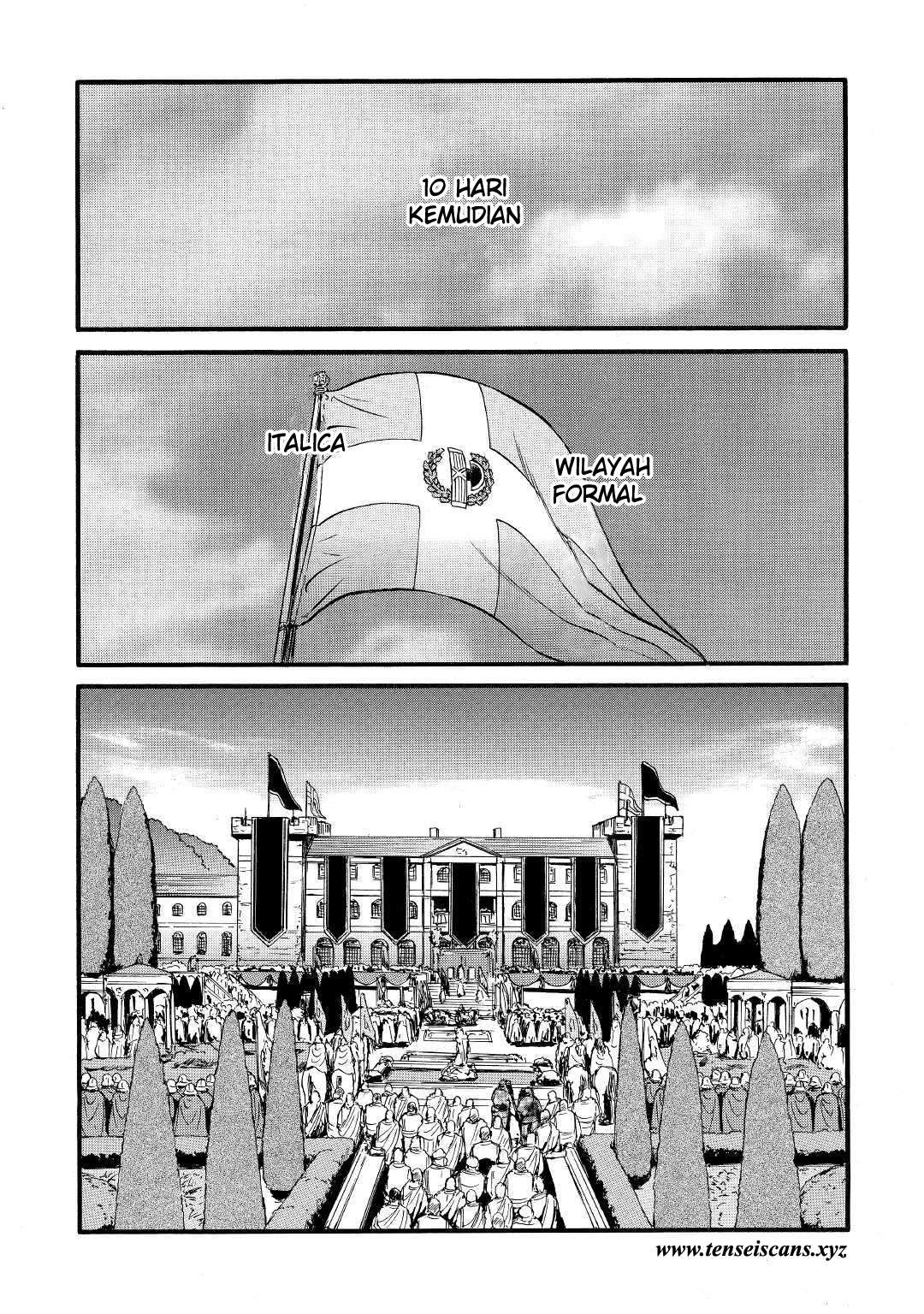 Gate – Jietai Kare no Chi nite Kaku Tatakeri Chapter 86 - halaman 11
