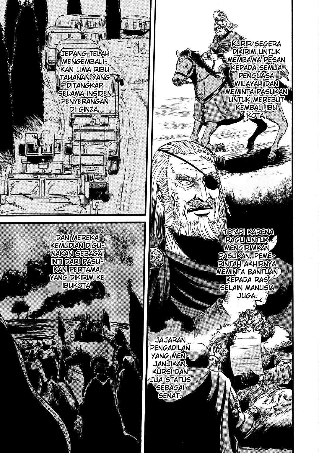 Gate – Jietai Kare no Chi nite Kaku Tatakeri Chapter 86 - halaman 13