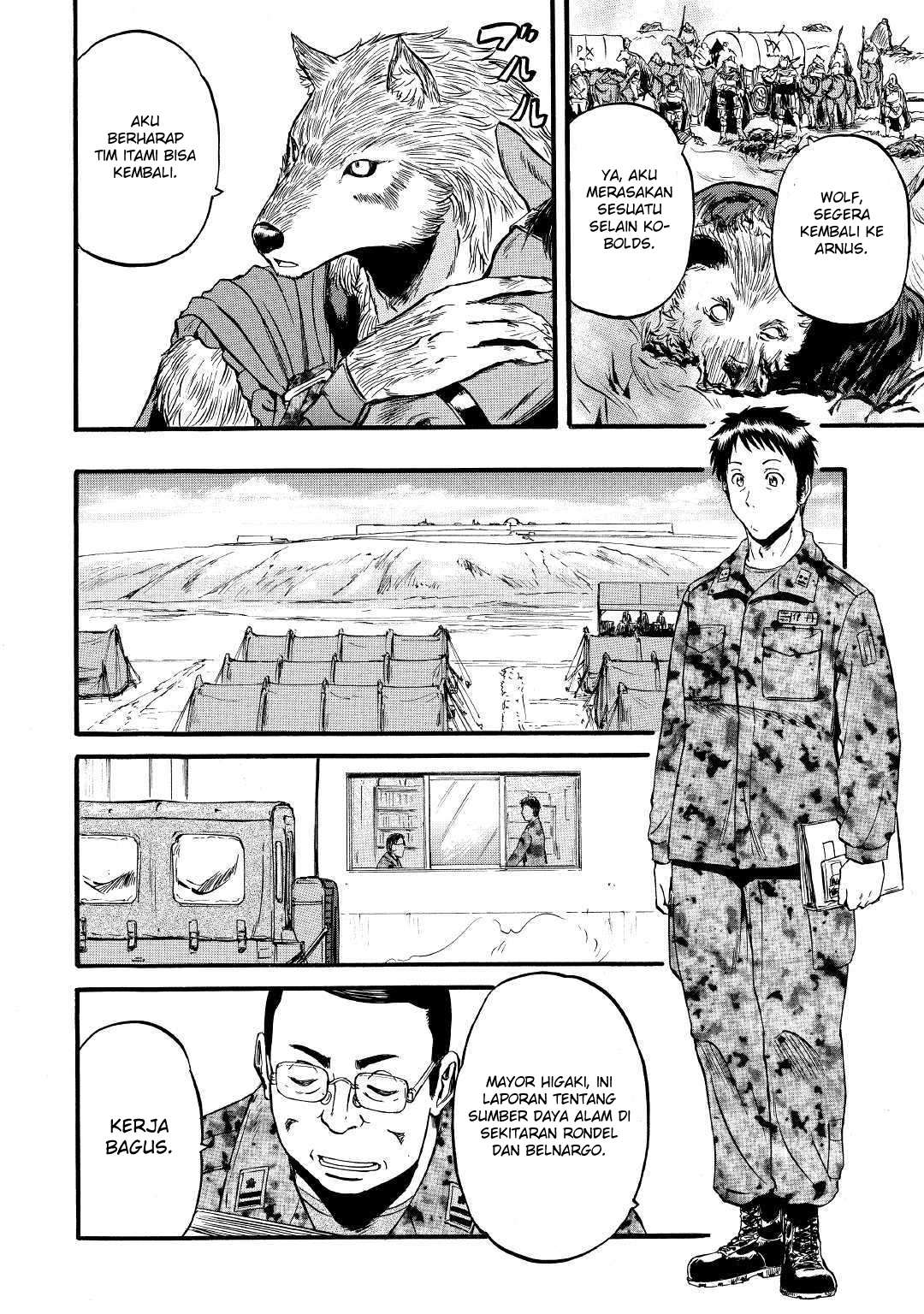 Gate – Jietai Kare no Chi nite Kaku Tatakeri Chapter 86 - halaman 22