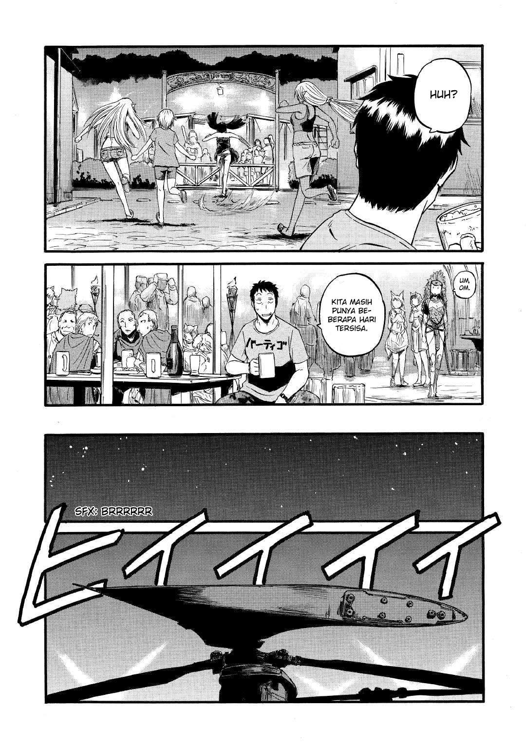 Gate – Jietai Kare no Chi nite Kaku Tatakeri Chapter 86 - halaman 27