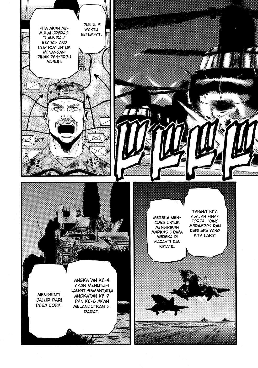 Gate – Jietai Kare no Chi nite Kaku Tatakeri Chapter 86 - halaman 28