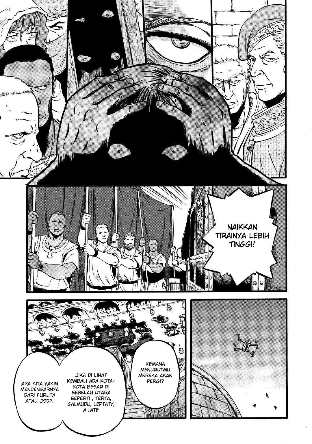 Gate – Jietai Kare no Chi nite Kaku Tatakeri Chapter 86 - halaman 7