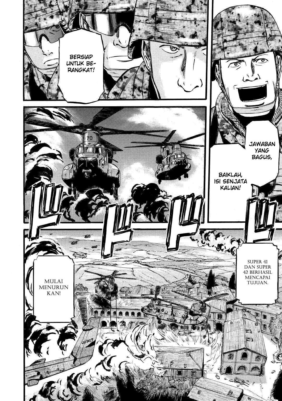 Gate – Jietai Kare no Chi nite Kaku Tatakeri Chapter 87 - halaman 10