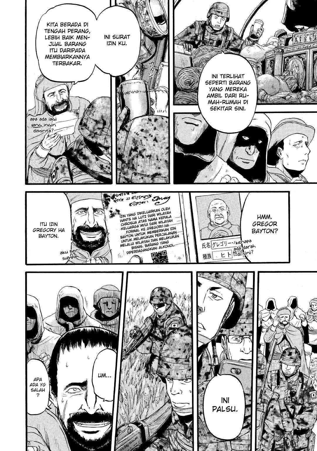 Gate – Jietai Kare no Chi nite Kaku Tatakeri Chapter 87 - halaman 16
