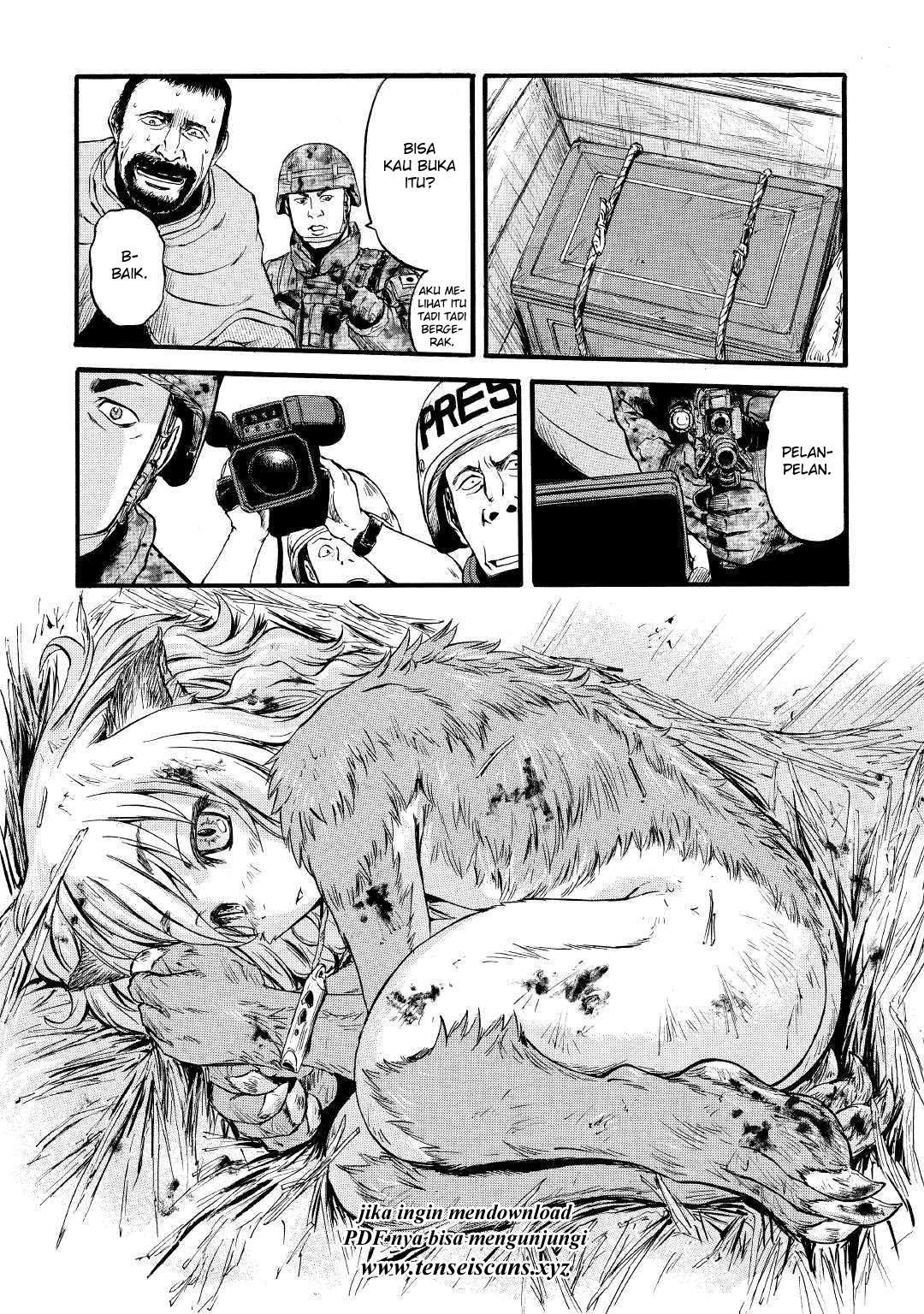 Gate – Jietai Kare no Chi nite Kaku Tatakeri Chapter 87 - halaman 21