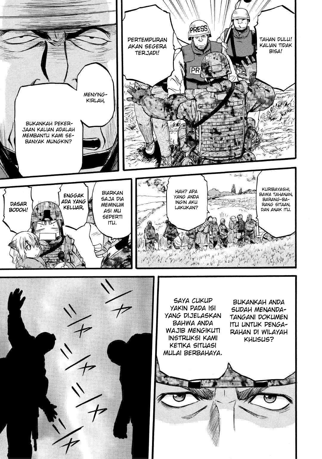 Gate – Jietai Kare no Chi nite Kaku Tatakeri Chapter 87 - halaman 25