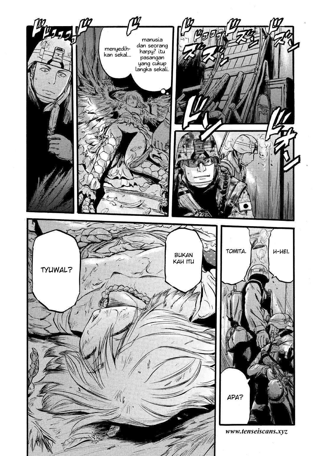 Gate – Jietai Kare no Chi nite Kaku Tatakeri Chapter 87 - halaman 34