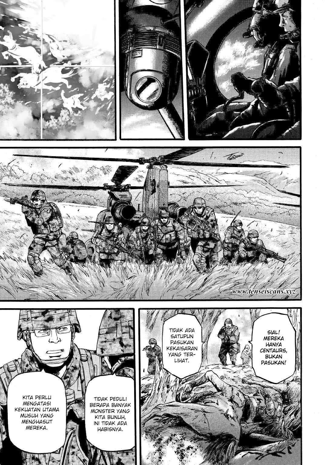 Gate – Jietai Kare no Chi nite Kaku Tatakeri Chapter 87 - halaman 5