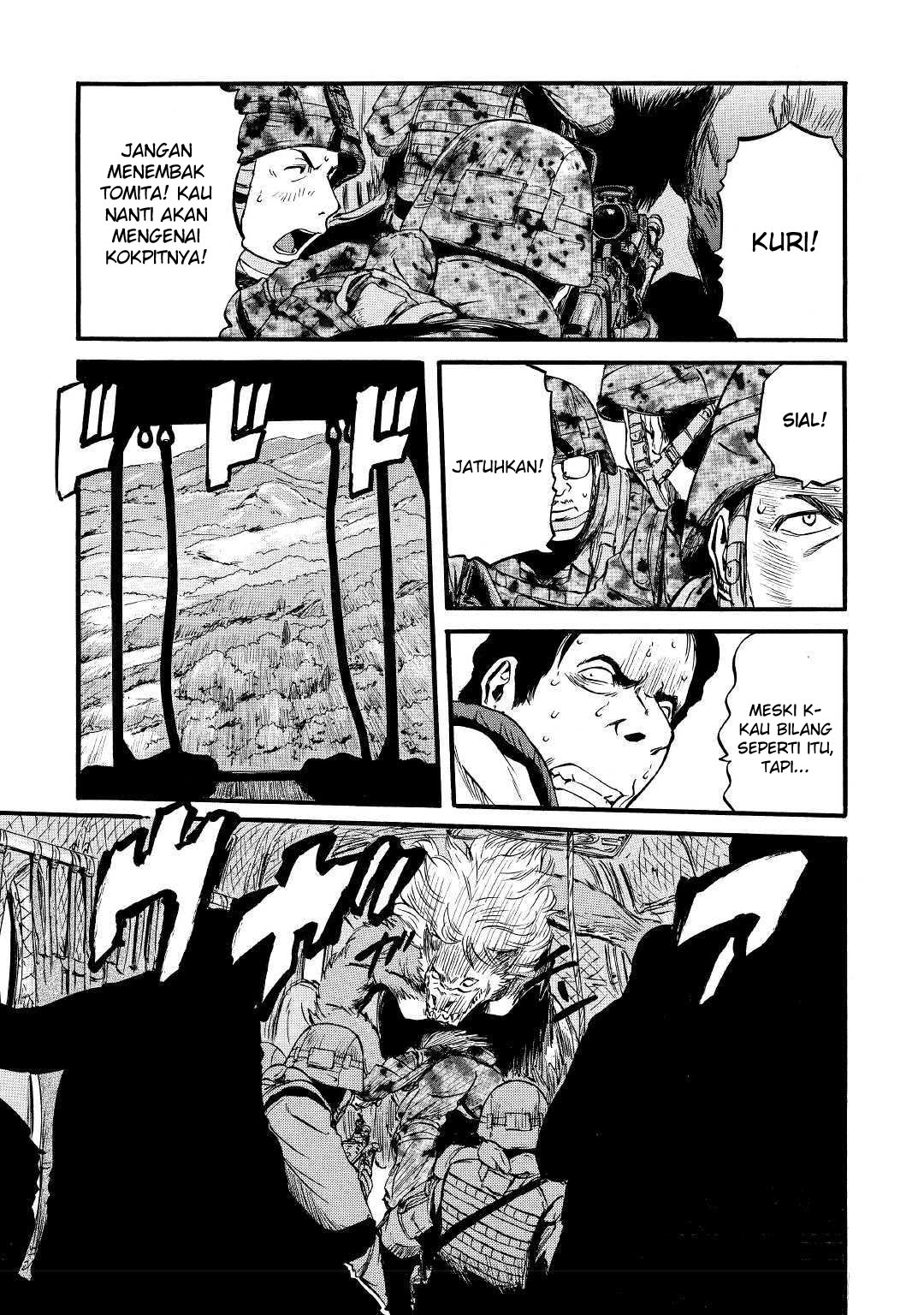 Gate – Jietai Kare no Chi nite Kaku Tatakeri Chapter 89 - halaman 7