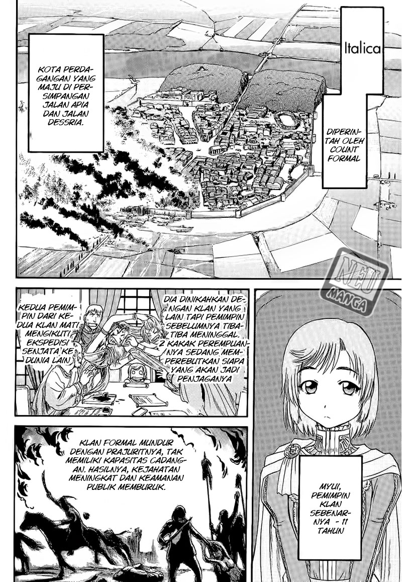 Gate – Jietai Kare no Chi nite Kaku Tatakeri Chapter 9 - halaman 11